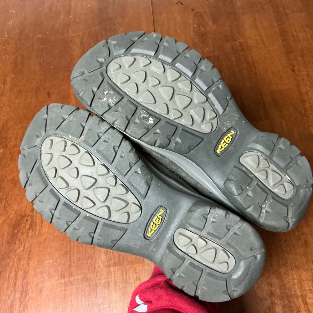 KEEN Presidio II Mule Womens 10 Gray Nubuck Leather Slip On Clog Shoes 1020486 - Picture 9 of 9